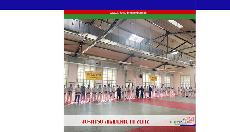 Grüße von der Ju-Jitsu Akademie in Zeitz