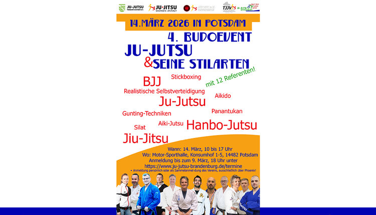 4. Ostdeutsches Budo-Event - schnell noch anmelden