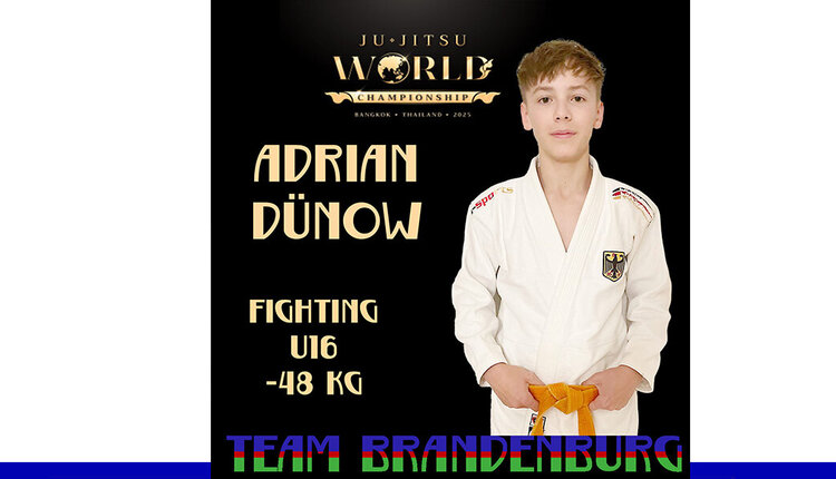 Team Brandenburg bei der JWM: Adrian Dünow