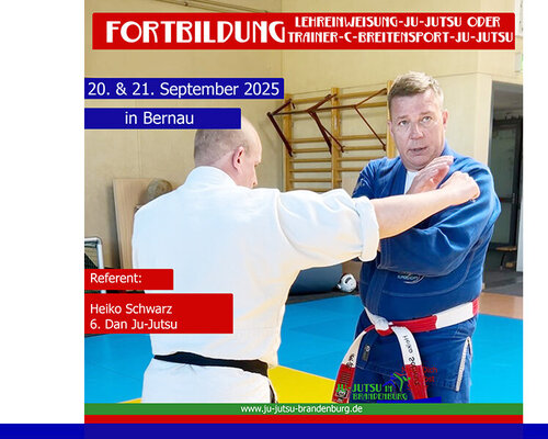 Neuer Termin: Lehreinweisung & Trainer-C-Fortbildung