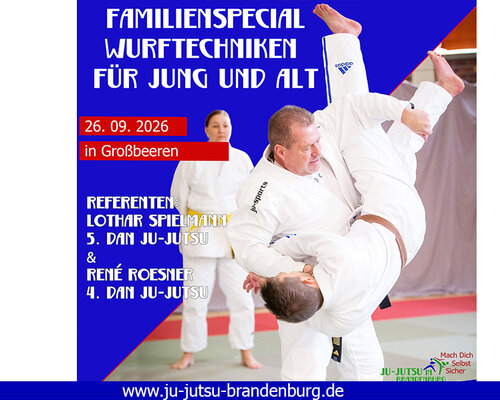Neuer Termin: Familienspecial - Wurftechniken für Jung und Alt