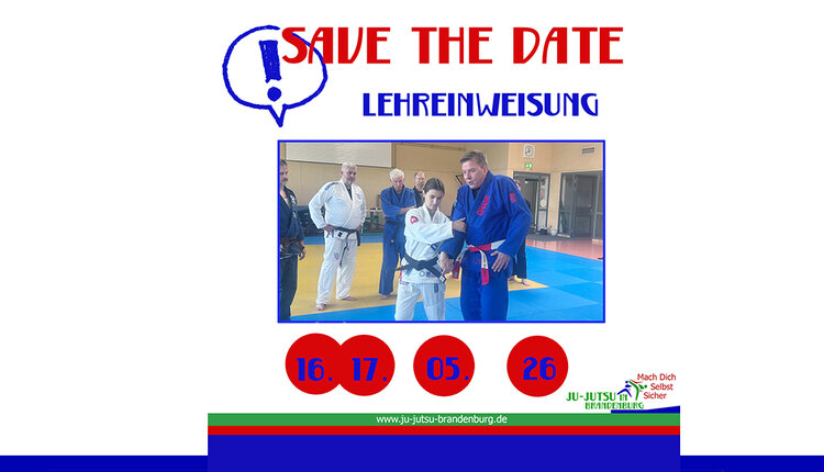 Save the Date: Lehreinweisung 2026
