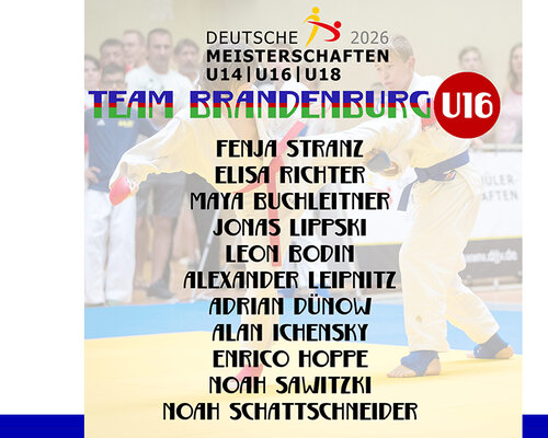 Unser Team U16 bei den DSM 2026