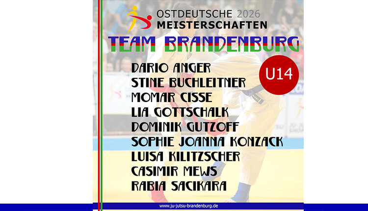 Unser U14-Team bei den Ostdeutschen Meisterschaften