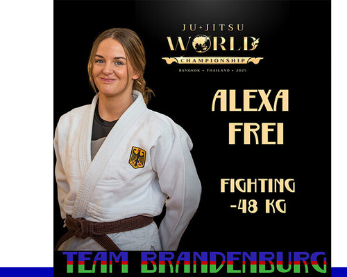 Team Brandenburg bei der WM in Thailand: Alexa Frei