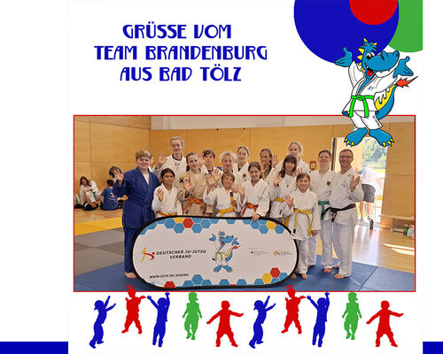 Team Brandenburg grüßt vom Sommercamp