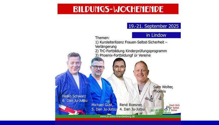 Neuer Termin: Lizenzseminar in Lindow