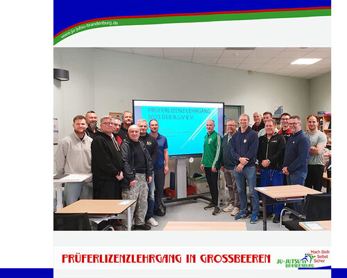 Kurzweiliger Prüferlizenzlehrgang in Großbeeren