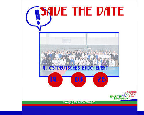 Save the Date: 4. Budo-Event 2026
