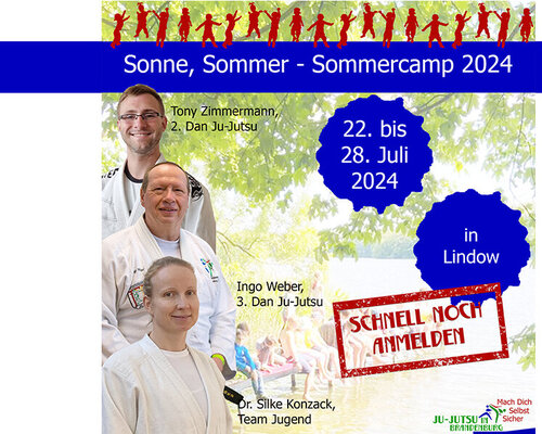 Sommercamp 2024 - schnell noch anmelden