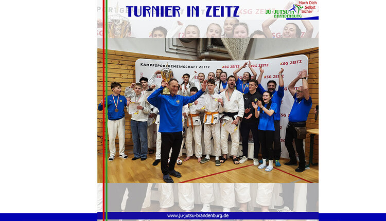 Turnier in Zeitz - und der Pokal bleibt bei uns!