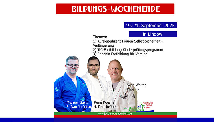 Bildung-Wochenende - schnell noch anmelden