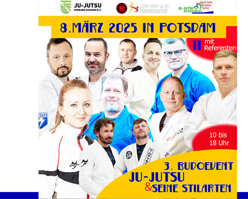 3. Budo-Event - alle Referenten auf einen Blick