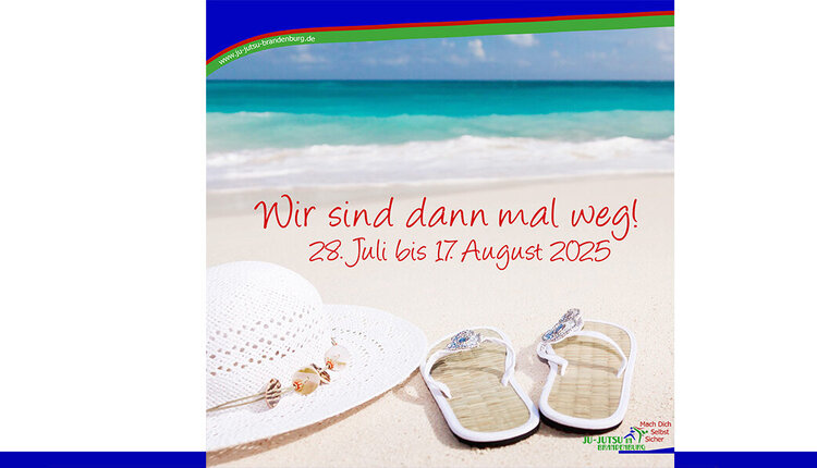 Wir sind im Urlaub!