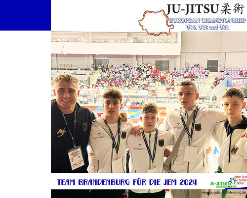 JEM 2024: 1xGold und 1xBronze für Team Brandenburg