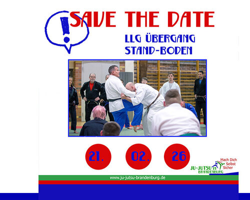 Save the Date: LLG Überhänge Stand-Boden