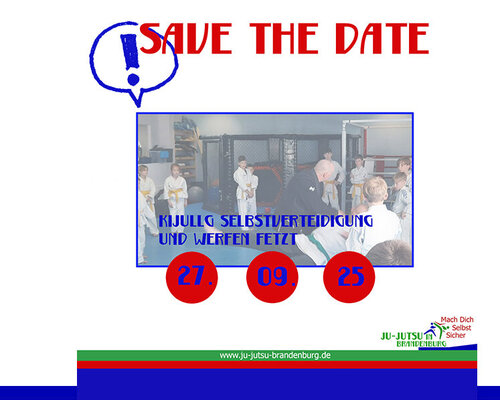 Save the Date: KiJuLLG Selbstverteidigung & Werfen fetzt