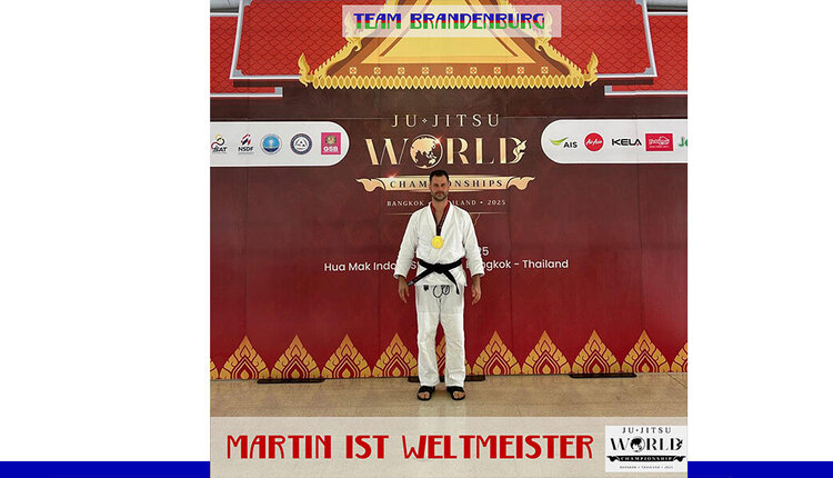 Martin Scheibe ist Weltmeister!