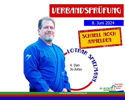 Erste Verbandsprüfung 2024 - schnell noch anmelden