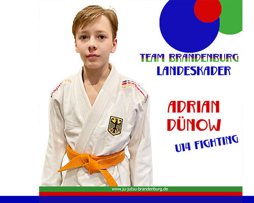 Unser Landeskader: heute: Adrian Dünow