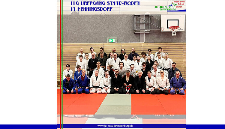 Viele Techniken beim Landeslehrgang Übergang Stand-Boden