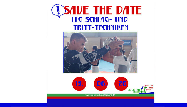 Save the Date: LLG Schlag- und Tritt-Techniken