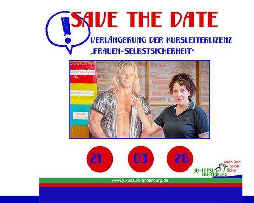 Save the Date: Verlängerung der Kursleiterlizenz „Frauen-SelbstSicherheit“ 