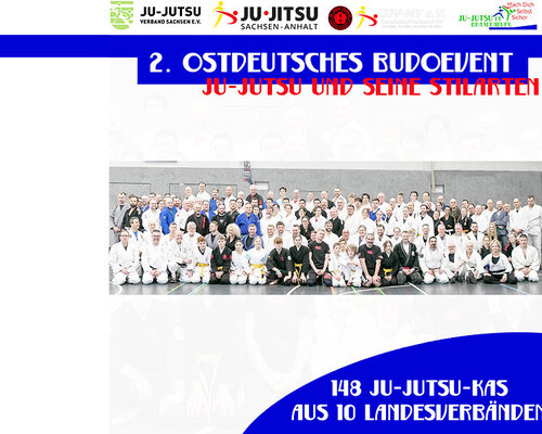 148 Ju-Jutsu-Kas beim 2. Ostdeutschen Budo-Event