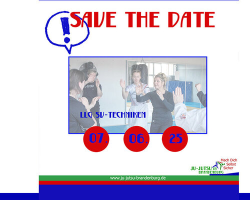 Save the Date: LLG SV-Techniken