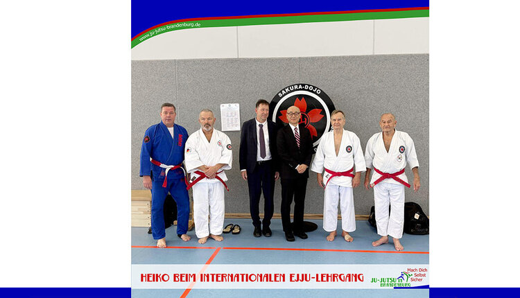 Heiko Schwarz beim  EJJU-Lehrgang in Düsseldorf