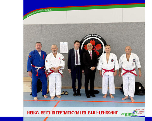 Heiko Schwarz beim  EJJU-Lehrgang in Düsseldorf