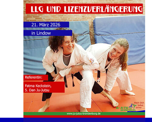 Neuer Termin: LLG und Lizenzverlängerung Frauen-Selbst-Sicherheit