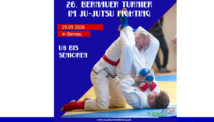 Neuer Termin: 26. Bernauer Turnier im Ju-Jutsu Fighting