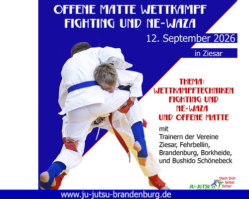 Reminder: LLG Wettkampftechniken und offene Matte