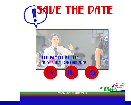 Save the Date: Kampfrichter Aus- und Fortbildung