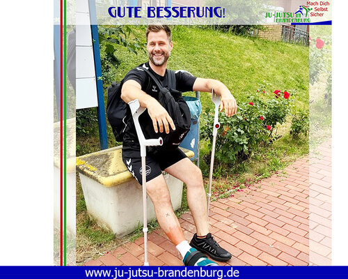 Gute Besserung an Martin!