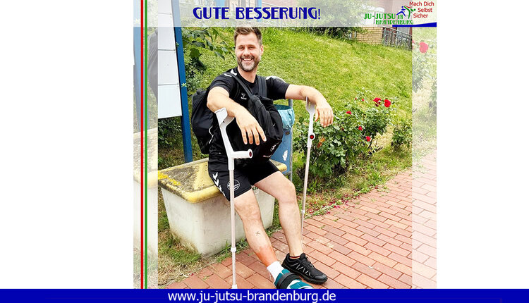 Gute Besserung an Martin!