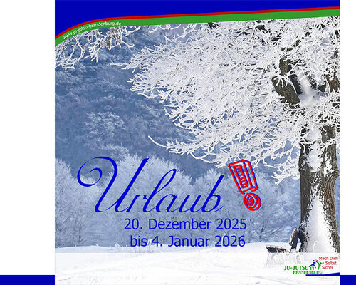 Urlaub für die Geschäftsstelle