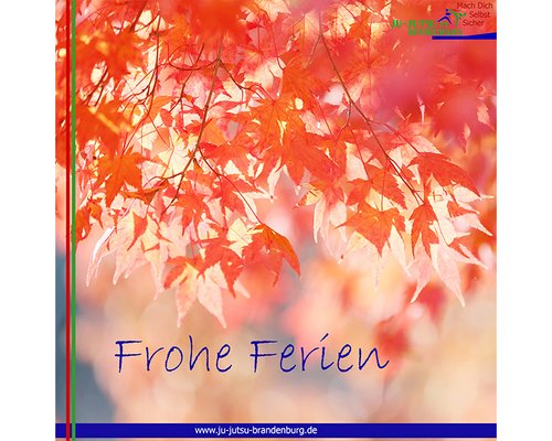 Frohe Ferien