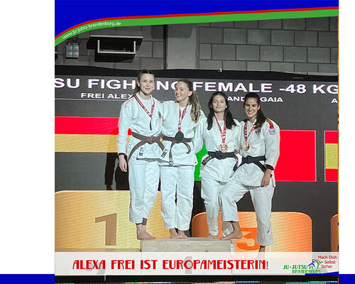 Alexa Frei ist Europameisterin