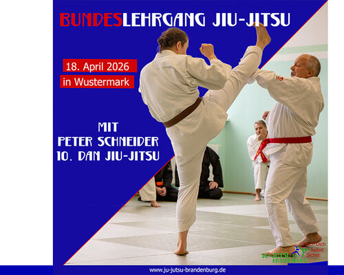 Neuer Termin: BLG Jiu-Jitsu mit Großmeister Peter Schneider