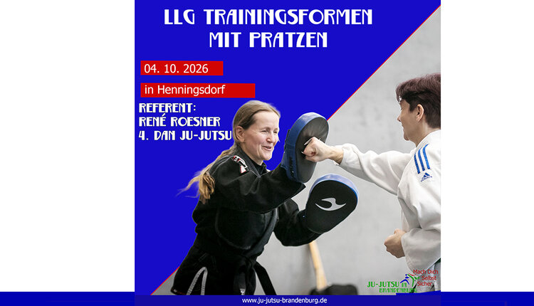 Neuer Termin: LLG Trainingsformen mit Pratzen