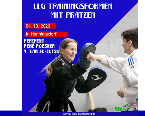 Neuer Termin: LLG Trainingsformen mit Pratzen
