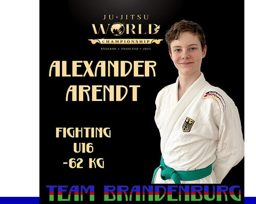 Team Brandenburg bei der JWM: Alexander Arendt