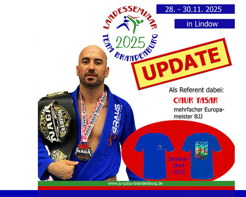 Update Landesseminar - wir begrüßen Onur Yasar als Referenten
