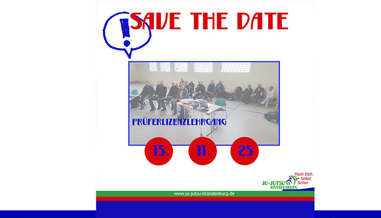 Save the Date: Prüferlizenzlehrgang