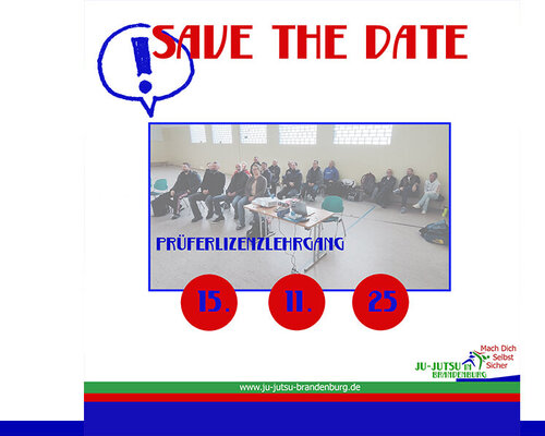 Save the Date: Prüferlizenzlehrgang