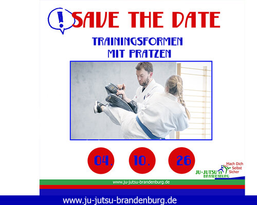 Save the Date: LLG Trainingsformen mit Pratzen