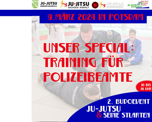 2. Ostdeutsches Budo-Event: Special für Polizeibeamte