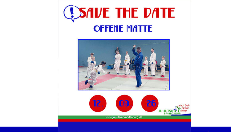 Save the Date: Offene Matte